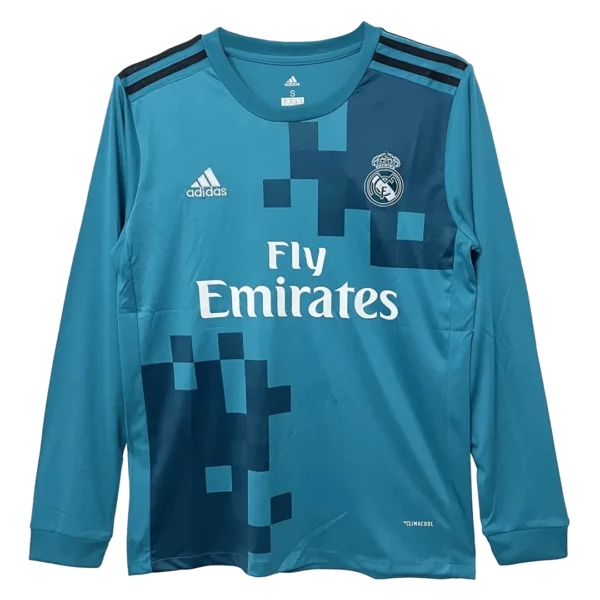 2017/18 Real Madrid Retro-Langarmtrikot (drittes Auswärtstrikot)