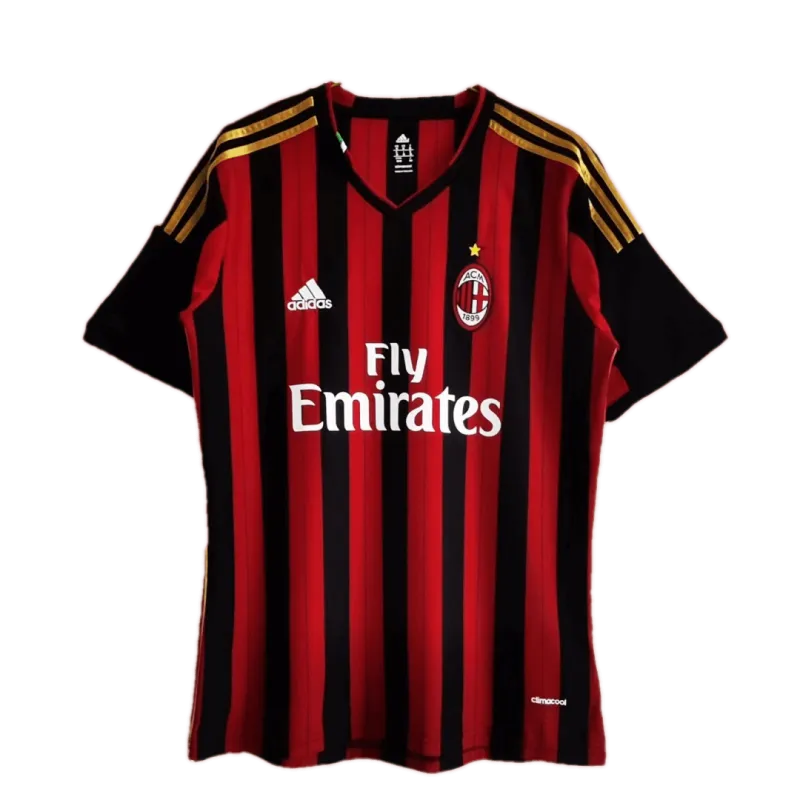 8112bd5509 13–14 AC Mailand Retro-Heimtrikot - Image 1