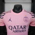 PSG Paris Special Edition Shirt Soccer Pink Jersey 25-26 player version - Immagine 3