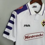 98-99 Fiorentina Retro-Auswärtstrikot - Image 9