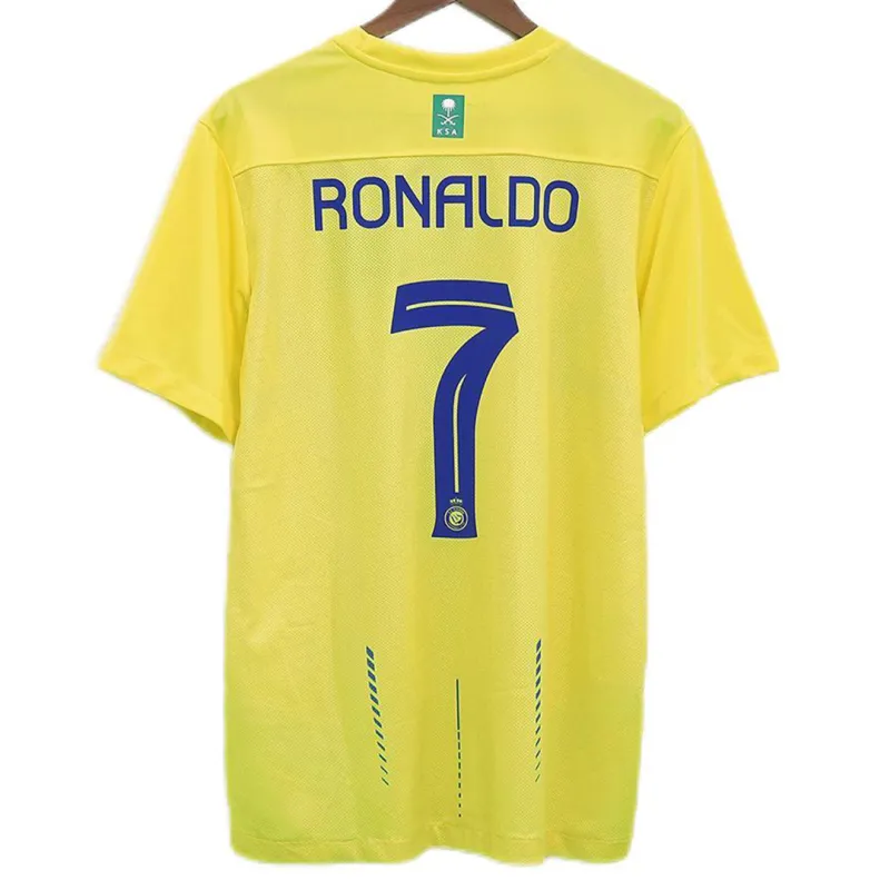 824e97dbcf 2023/24 RONALDO #7 Al Nassr Home Jersey - Image 1