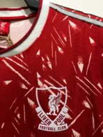 Liverpool Retro Long Sleeve Home Football Shirt 1989/1991 - Image 5
