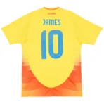Colombia Nation Home L.Díaz #7 James #10 Football Jersey Copa America 2024 - Immagine 2
