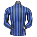 Inter Mailand Heimtrikot – Fußballtrikot mit langen Ärmeln, Spielerausführung 25-26 - Image 2