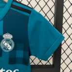 Real Madrid 17-18 Third Away Retro Kids Kit Soccer Jersey - Image 7