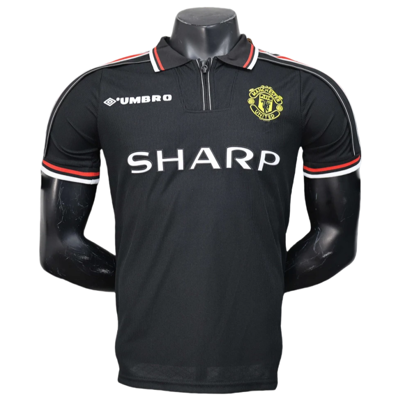 8cfd568953 Manchester United Sonderedition – Schwarzes Fußballtrikot 2025/2026, Spieler-Version - Image 1