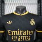Real Madrid – Schwarzes Fußballtrikot in Sonderausgabe 25-26, Spielerausgabe - Immagine 3