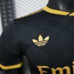 Real Madrid – Schwarzes Fußballtrikot in Sonderausgabe 25-26, Spielerausgabe - Immagine 4