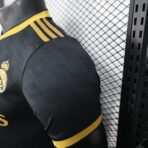 Real Madrid – Schwarzes Fußballtrikot in Sonderausgabe 25-26, Spielerausgabe - Immagine 6
