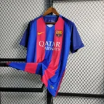 16-17 Barcelona Home Retro Jersey - Image 11