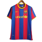 10-11 Retro-Fußballtrikot von Barcelona mit Messi (Heimtrikot)