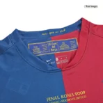 2008/09 Barcelona UCL-Finale Retro-Heimtrikot mit langen Ärmeln - Immagine 7
