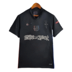 Barcelona x Travis Scott Auswärtstrikot Fußballtrikot 24-25