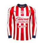 Puma Herren Chivas Heim-Fußballtrikot mit langen Ärmeln 24-25