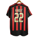 2006/07 AC Mailand Ronaldo #99, Maldini #3, Kakà #22 Retro-Trikot, Heimtrikot-Replik