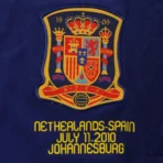 Spain Retro Jersey Away World Cup Final 2010 – Bild 5