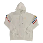 Colombia Nation 2024 100th Anniversary White Hoodie Jacket