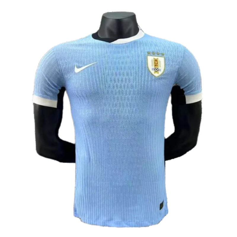AAA-240-61 2024 Uruguay Copa América Heimtrikot Fußball, Spielerausführung - Immagine 1