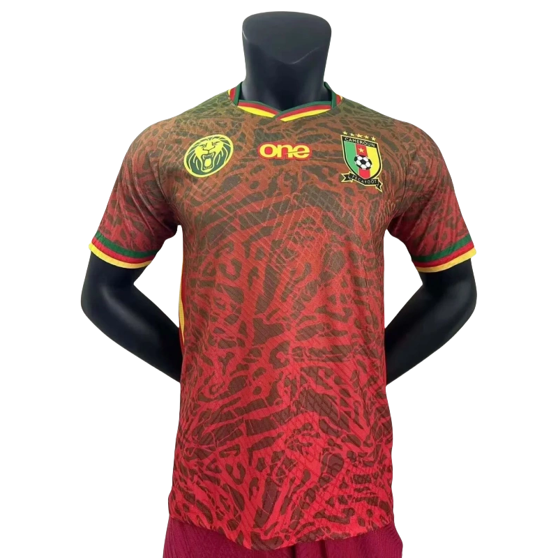 AAA-240-99-43 2024 Player Version Cameroon Away Football Shirt - Immagine 1