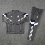 Real Madrid Training Kit Grey 2025-26 (Jacket+Pants) - Immagine 3