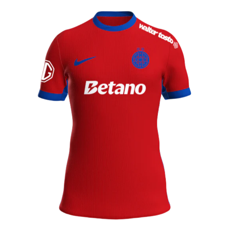 Tricoujocrosu-1-0580xcropcenter 25-26 FCSB Home red football jersey- fan version - Immagine 1