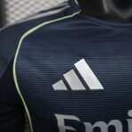 Real Madrid Away Soccer Jersey Player Version Shirt 25-26 - Image 3