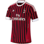 11-12 AC Milan Retro Jersey Home
