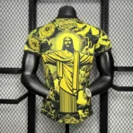 2024 Brazil Christ the Redeemer Special Kit Player Version Shirt Football - Image 4