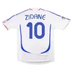 2006 France Retro Jersey Away World Cup - Image 4