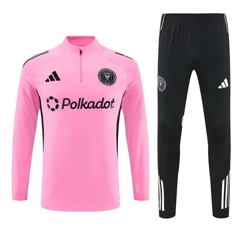a37a32a5 25-26 Inter Miami Pink Training Kits Long Football Tracksuits – Bild 1