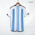 2022 Argentina World Cup Champion Edition 3 stars Home Jersey - Imagen 2