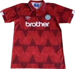 1990/92 Manchester City Retro-Auswärtstrikot