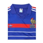 1984 Frankreich Retro-Heimtrikot - Image 3
