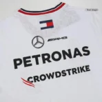 F1 Mercedes AMG Petronas Team Fahrer-T-Shirt – Weiß 2024 - Immagine 9