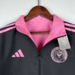 2023-2024 Inter Miami Reversible Windbreaker(black-pink)Soccer Jersey 1:1 Thai Quality - Image 6