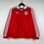 2023-2024 Bayern Munich Reversible Windbreaker (Red-white)Soccer Jersey 1:1 Thai Quality - Image 3