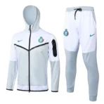2024/2025 Al-Nassr Long Zipped Jacket Light Grey Football Shirt