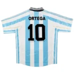 Argentinien Retro-Trikot (Heim) Weltmeisterschaft 1998 - Image 3