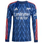 Arsenal Auswärts-Fußballtrikot mit langen Ärmeln 2025–2026 – Fan-Version - Imagen 2