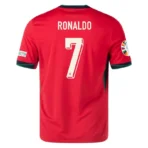 Portugal Home Ronaldo #7 R. Leão #17 Pepe #3 Jersey Euro 2024