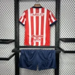 24-25 Chivas Home Soccer Kids kit Jersey+Shorts - Image 6