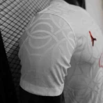 25-26 PSG Player Version Academy Pro Pre-Match White Jersey Customized team emblem stars - Immagine 7