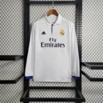 Real Madrid Retro-Heimtrikot mit langen Ärmeln 2016/17 - Imagen 3