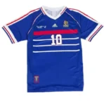 1998 France Retro Jersey Home World Cup – Bild 3