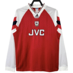 Arsenal Retro-Fußballtrikot mit langen Ärmeln (Heimtrikot) 1992/1993