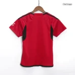 23-24 Kids Manchester United Home Jersey Kit - Image 6