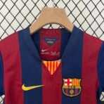 14-15 Barcelona Home Retro Kids Kit Football Jersey - Imagen 3
