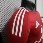 24–25 Manchester United Heimtrikot mit langen Ärmeln, Spielerausführung - Image 6