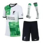 23–24 Kinder: Liverpool Auswärts-Komplettset – Trikot + Shorts + Socken