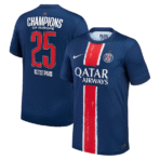 Special Edition PSG Home Stadium Shirt 2024-25 -Champions of Europe 2025